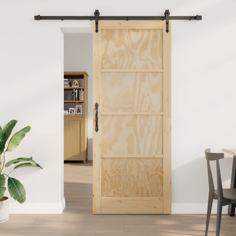 Ușă glisantă ORKDAL 86 x 211 cm Lemn masiv de pin