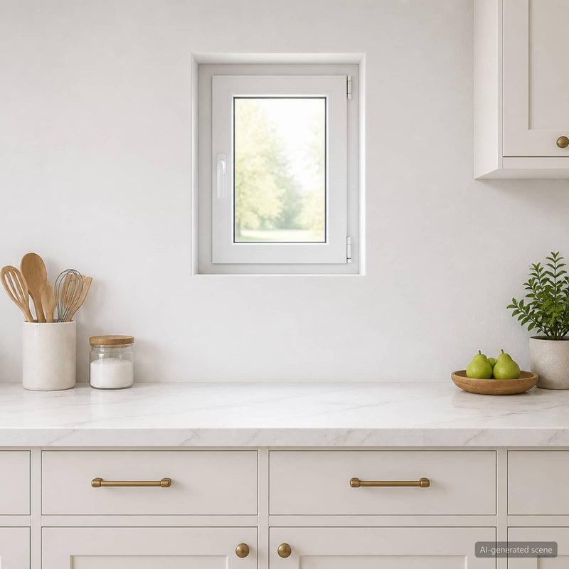 Fereastră pentru subsol RISOR 40 x 55 cm PVC și Sticlă