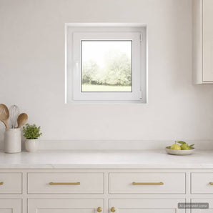 Fereastră pentru subsol RISOR 55 x 55 cm PVC și Sticlă