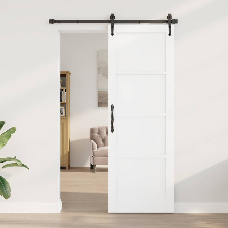 Ușă de interior 73,5 x 211 cm placaj Alb