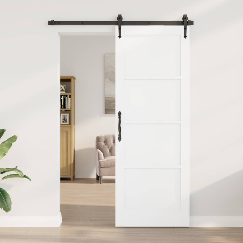 Ușă de interior 78 x 211 cm placaj Alb