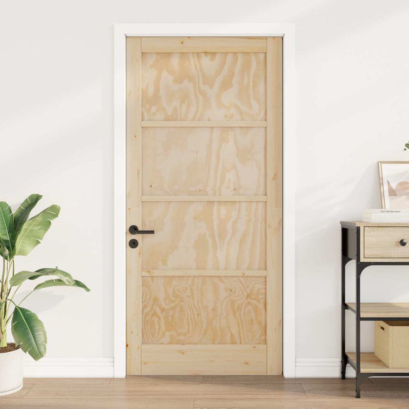 Ușă de interior 93 x 202 cm placaj natural