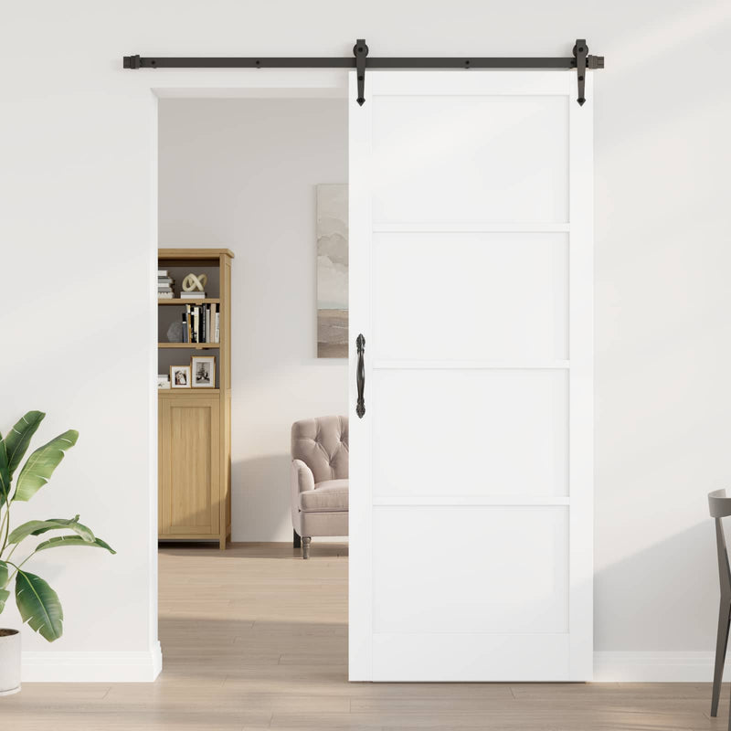 Ușă de interior 93 x 232 cm placaj Alb