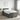 Pat boxspring cu saltea Gri închis 120 x 190 cm Țesătură