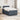 Pat boxspring cu saltea Gri închis 120 x 190 cm Catifea