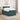 Pat boxspring cu saltea Verde închis 120 x 190 cm Catifea