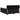 Pat boxspring cu saltea cu headboard Negru 140 x 190 cm Catifea