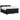 Pat boxspring cu saltea cu headboard Negru 140 x 190 cm Catifea