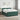 Pat boxspring cu saltea Verde închis 140 x 190 cm Catifea