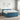 Pat boxspring cu saltea Albastru închis 180 x 200 cm Catifea