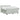 Pat boxspring cu saltea Gri deschis 200 x 200 cm Catifea