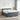 Pat boxspring cu saltea Gri închis 200 x 200 cm Catifea