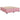 Pat boxspring cu saltea cu headboard Roz 200 x 200 cm Catifea