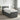 Pat boxspring cu saltea Gri închis 80 x 200 cm Țesătură
