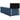 Pat boxspring cu saltea albastru 100 x 200 cm Țesătură