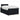 Pat boxspring cu saltea Negru 120 x 190 cm Țesătură