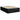 Pat boxspring cu saltea Negru 160 x 200 cm Țesătură