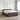 Pat boxspring cu saltea Maro închis 200 x 200 cm Țesătură