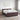 Pat boxspring cu saltea Maro închis 200 x 200 cm Țesătură