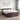 Pat boxspring cu saltea Maro închis 200 x 200 cm Țesătură