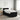 Pat boxspring cu saltea cu headboard Negru 90 x 200 cm Țesătură