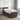 Pat boxspring cu saltea Maro închis 90 x 200 cm Țesătură