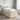 Pat boxspring cu saltea cu headboard Crem 80 x 200 cm Țesătură