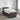 Pat boxspring cu saltea Maro închis 90 x 200 cm Țesătură