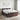 Pat boxspring cu saltea Maro închis 140 x 200 cm Țesătură