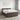 Pat boxspring cu saltea Maro închis 140 x 200 cm Țesătură