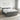 Pat boxspring cu saltea Gri închis 140 x 200 cm Țesătură