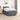 Pat boxspring cu saltea Gri închis 120 x 190 cm Țesătură