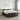 Pat boxspring cu saltea Maro închis 200 x 200 cm Țesătură