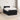 Pat boxspring cu saltea cu headboard Negru 120 x 190 cm Catifea