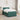 Pat boxspring cu saltea Verde închis 120 x 200 cm Catifea