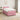Pat boxspring cu saltea cu headboard Roz 120 x 190 cm Catifea