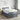 Pat boxspring cu saltea Gri închis 120 x 190 cm Catifea