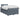 Pat boxspring cu saltea Gri închis 120 x 200 cm Catifea