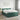 Pat boxspring cu saltea Verde închis 140 x 190 cm Catifea