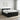 Pat boxspring cu saltea cu headboard Negru 180 x 200 cm Catifea