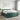 Pat boxspring cu saltea Verde închis 140 x 190 cm Catifea