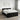 Pat boxspring cu saltea cu headboard Negru 200 x 200 cm Catifea