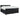 Pat boxspring cu saltea cu headboard Negru 200 x 200 cm Catifea
