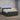Pat box spring cu saltea și LED Gri închis 140 x 200 cm