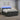 Pat box spring cu saltea și LED Gri închis 200 x 200 cm