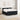 Pat box spring cu saltea și LED Negru 200 x 200 cm Țesătură