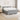 Pat box spring cu saltea și LED Gri deschis 200 x 200 cm