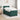 Pat box spring cu saltea și LED Verde închis 90 x 200 cm