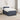 Pat box spring cu saltea și LED Gri închis 120 x 190 cm Catifea