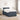 Pat box spring cu saltea și LED Gri închis 120 x 190 cm Catifea